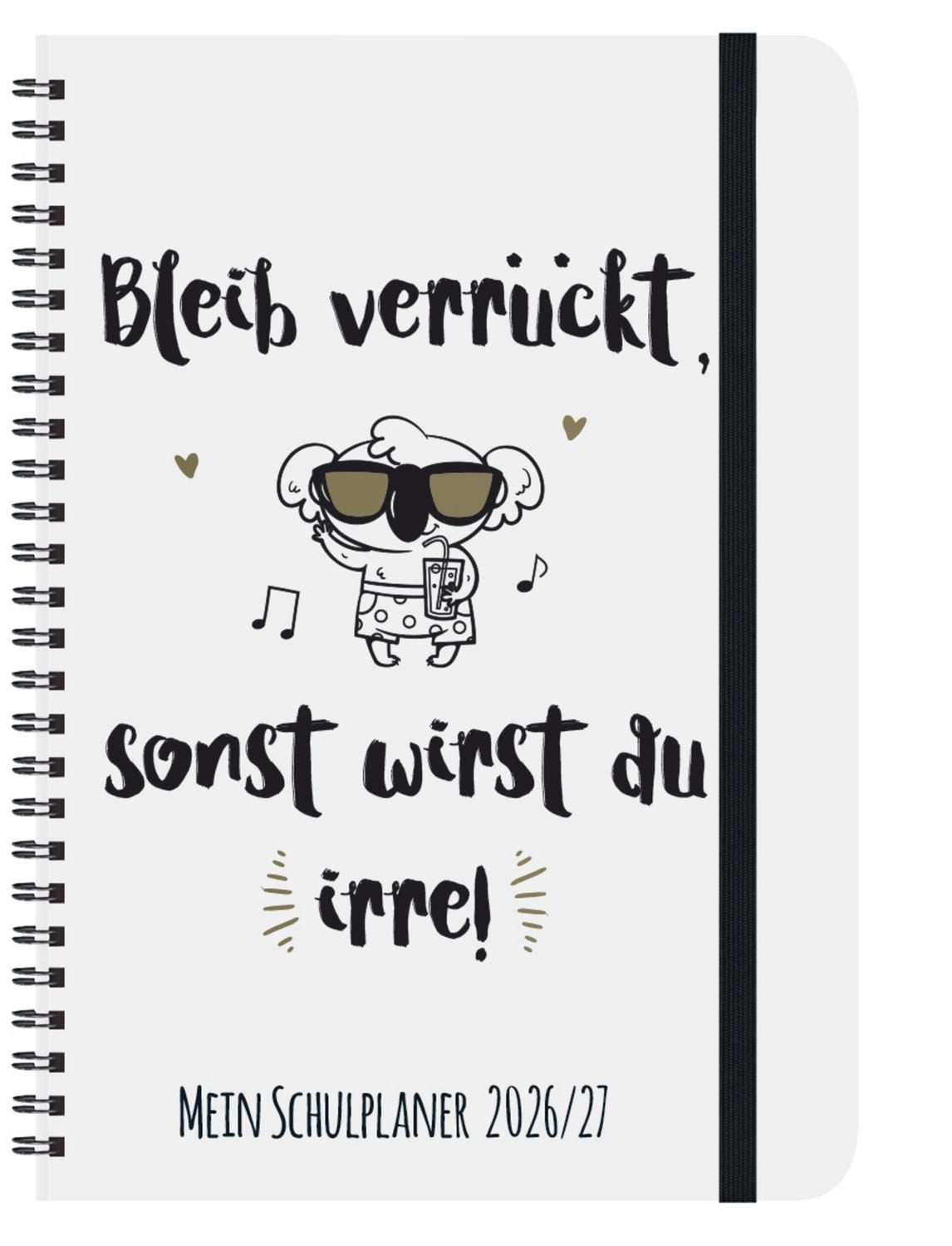 Korsch Verlag Wandkalender Schülerkalender Bleib verrückt 2026/2027