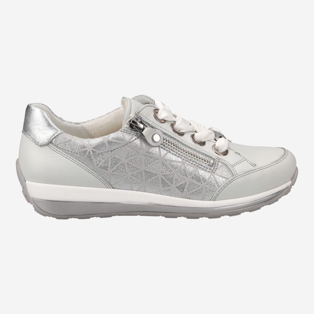 Ara 44587-38 OSAKA-HIGHSOFT, Sneaker in Weiß,kombiniert für Damen Sneaker