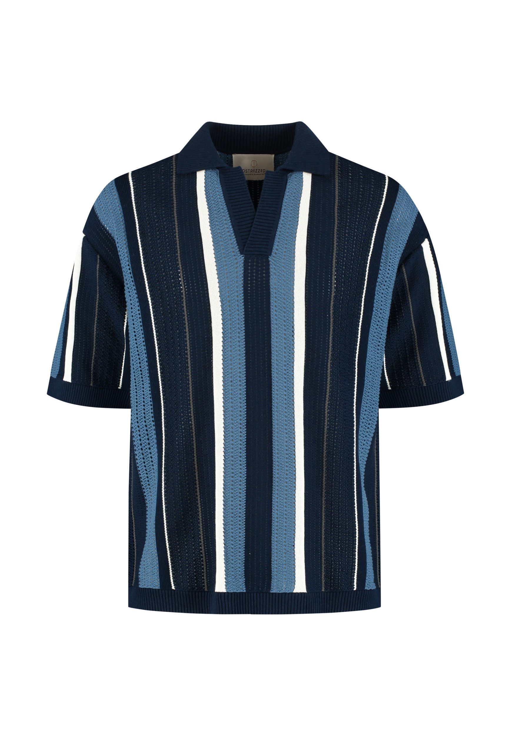 Dstrezzed Poloshirt Herrenshirt - Sommershirt - T-Shirt mit Polokragen