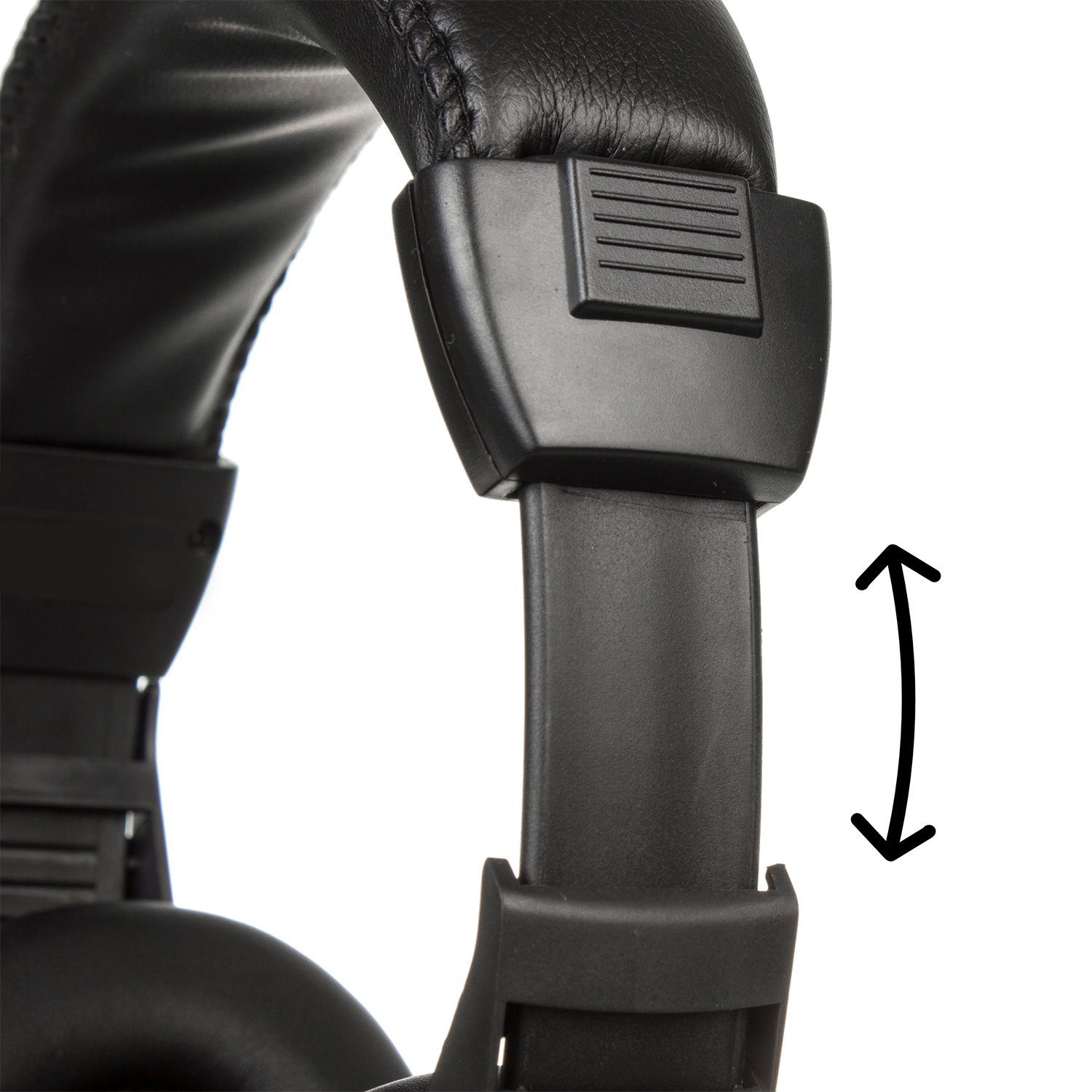 Audiocore AC862 On-Ear-Kopfhörer [Plug&Play], 40mm) Membran: Mikrofon, USB-Anschluß (mit Ø