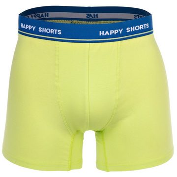 HAPPY SHORTS Boxer Herren Boxershorts, 3er Pack - Retro Jersey