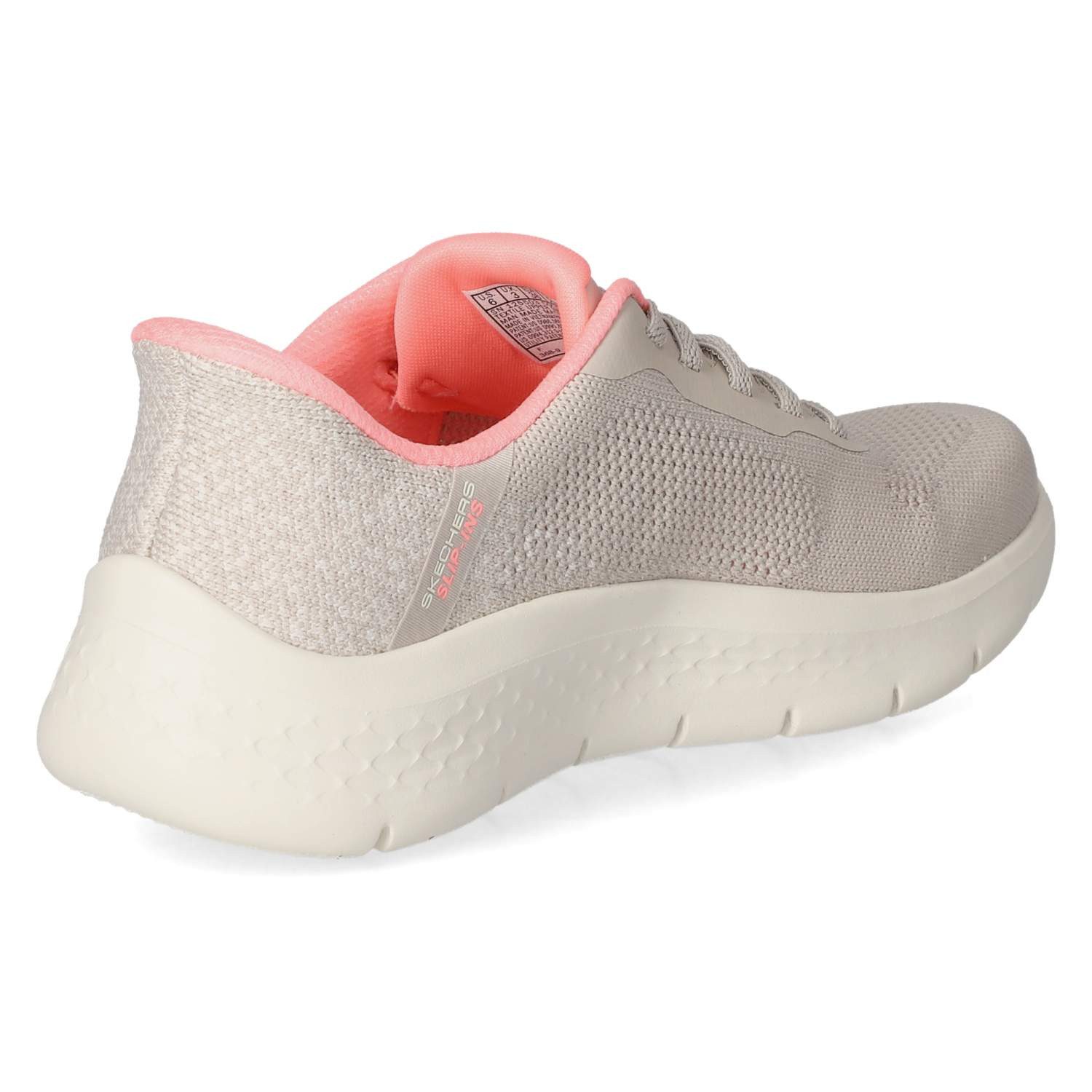 Skechers Skechers Slip On Sneaker 125503 TPPK Damen Textil grey Schnürschuh – Bild 4 von 5