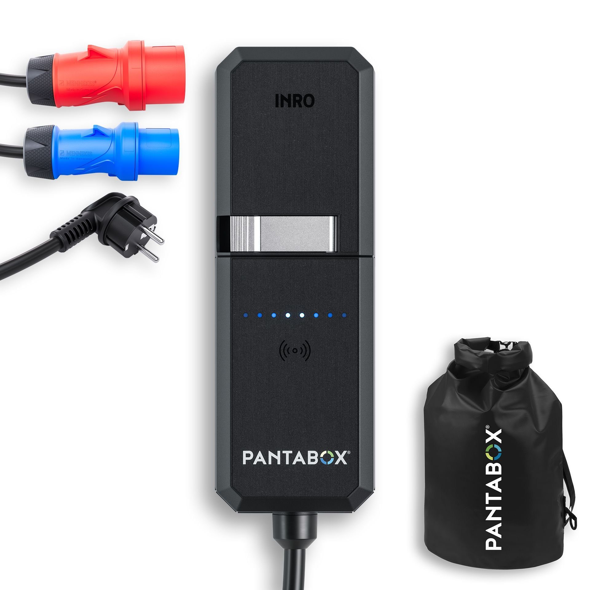 Pantabox Elektroauto-Ladestation PANTABOX stationäre und mobile 3, Travel 1-St. kW, Home Wallbox & 11