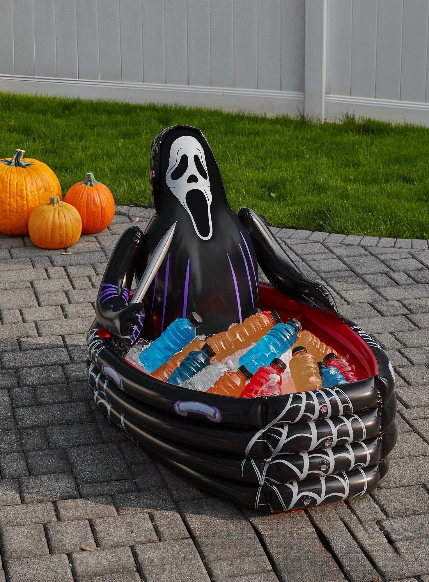 Fun World Dekoobjekt Scream - Ghostface Getränkekühle - Halloween deko, Halloween deko