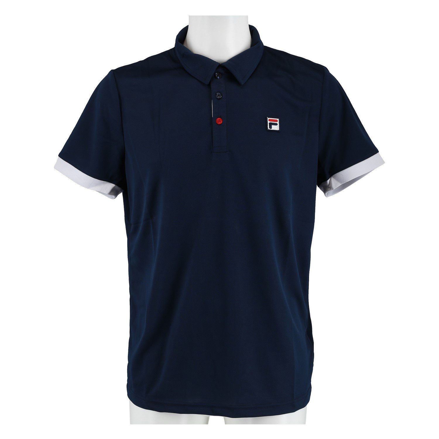 Fila Poloshirt Markus (100% Polyester) dunkelblau Herren