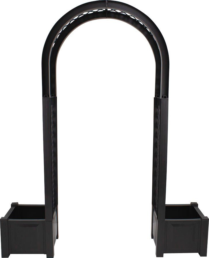 KHW Rosenbogen, BxTxH: 174x43x207 cm, inkl. 2 Pflanzkästen