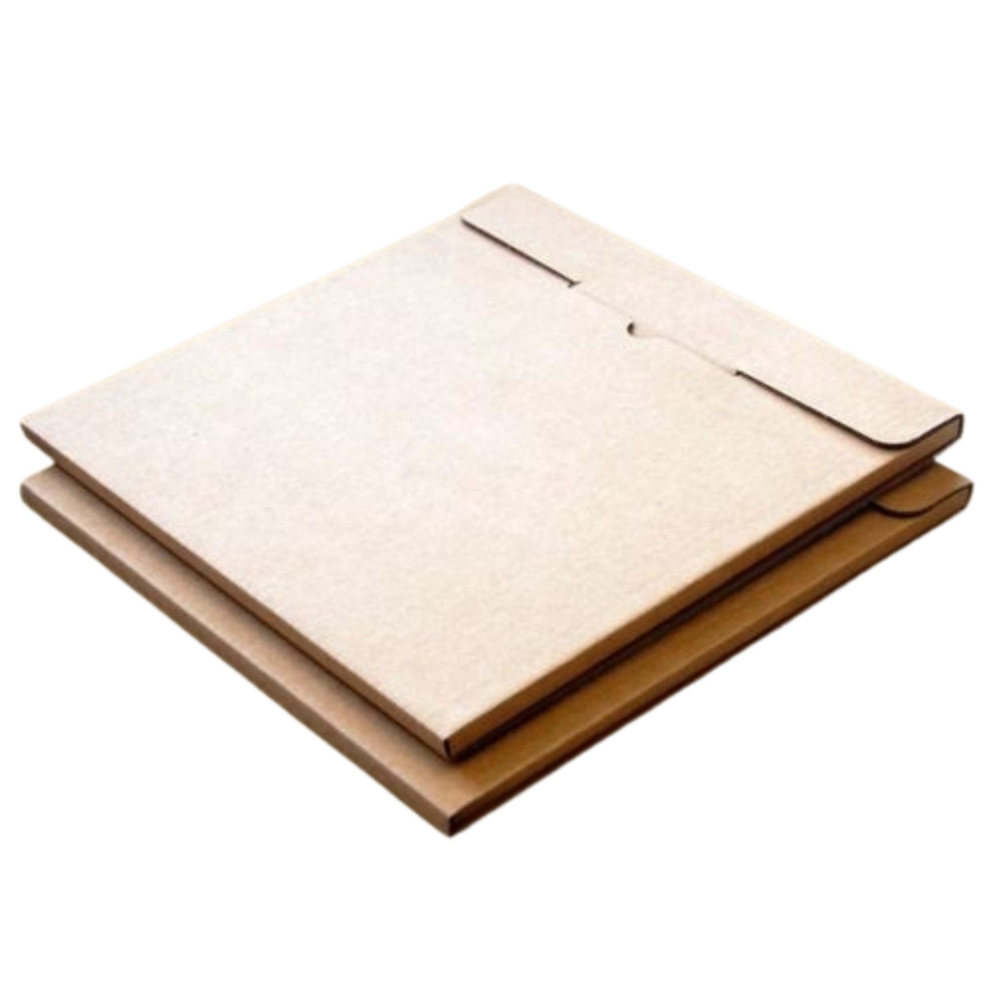 Packen24 GmbH Versandkarton Faltschachtel 320 x 320 x 8 mm Schallplatte Versandschachtel einwellig