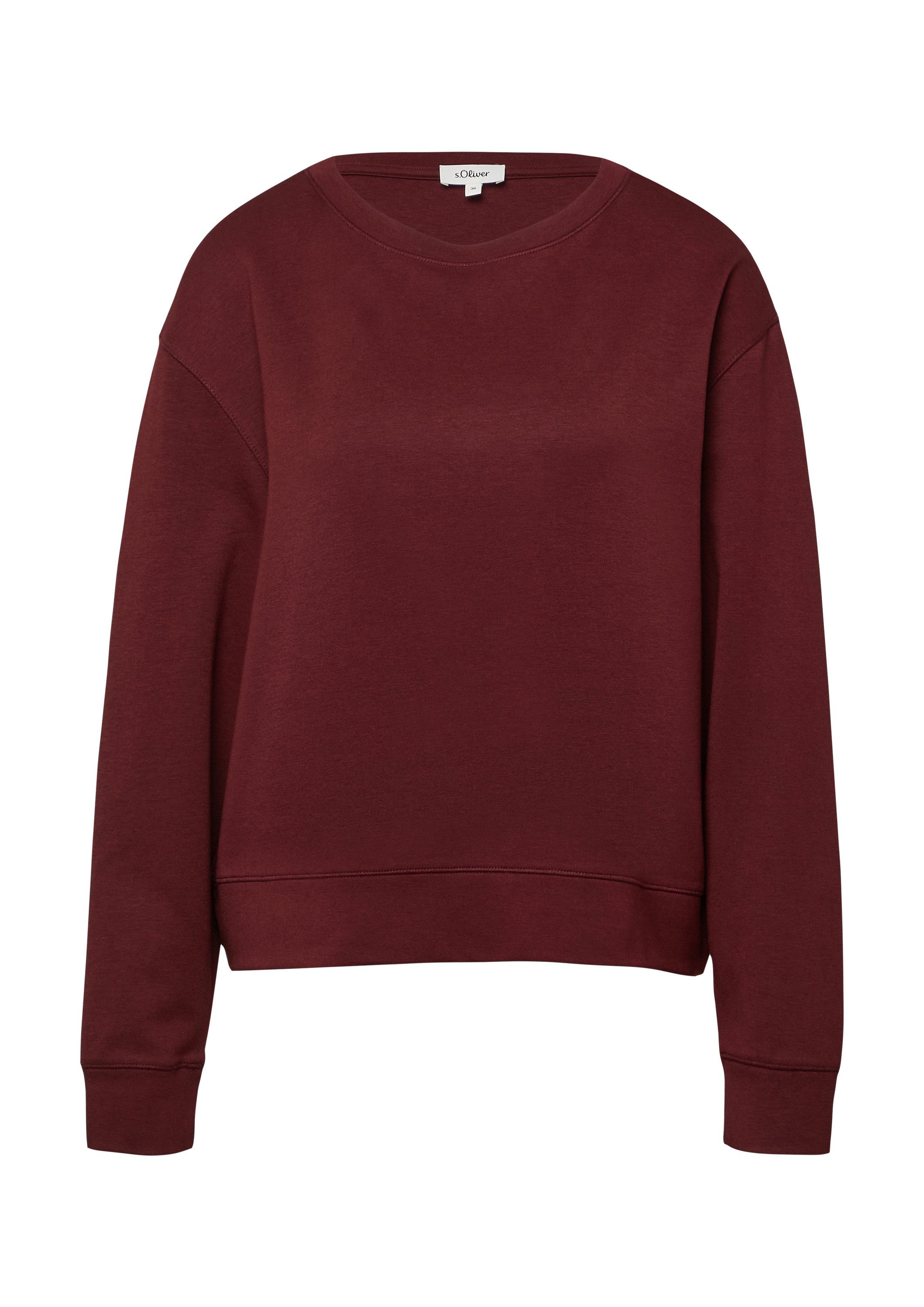 s.Oliver Sweatshirt Sweatshirt Weiches Sweatshirt im günstig online kaufen