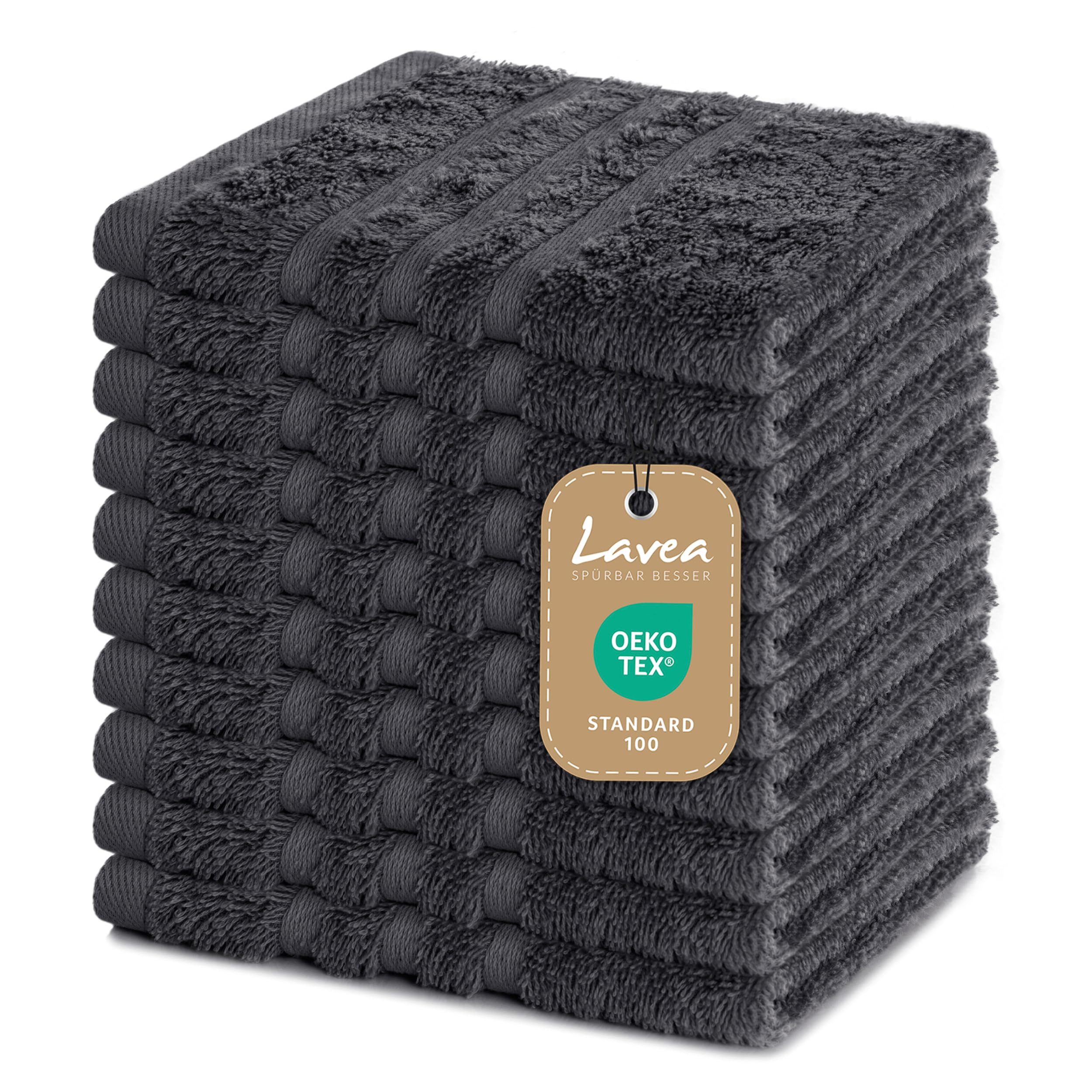 Lavea Handtuch Set saugstarke Frottierserie Elena, günstig online kaufen