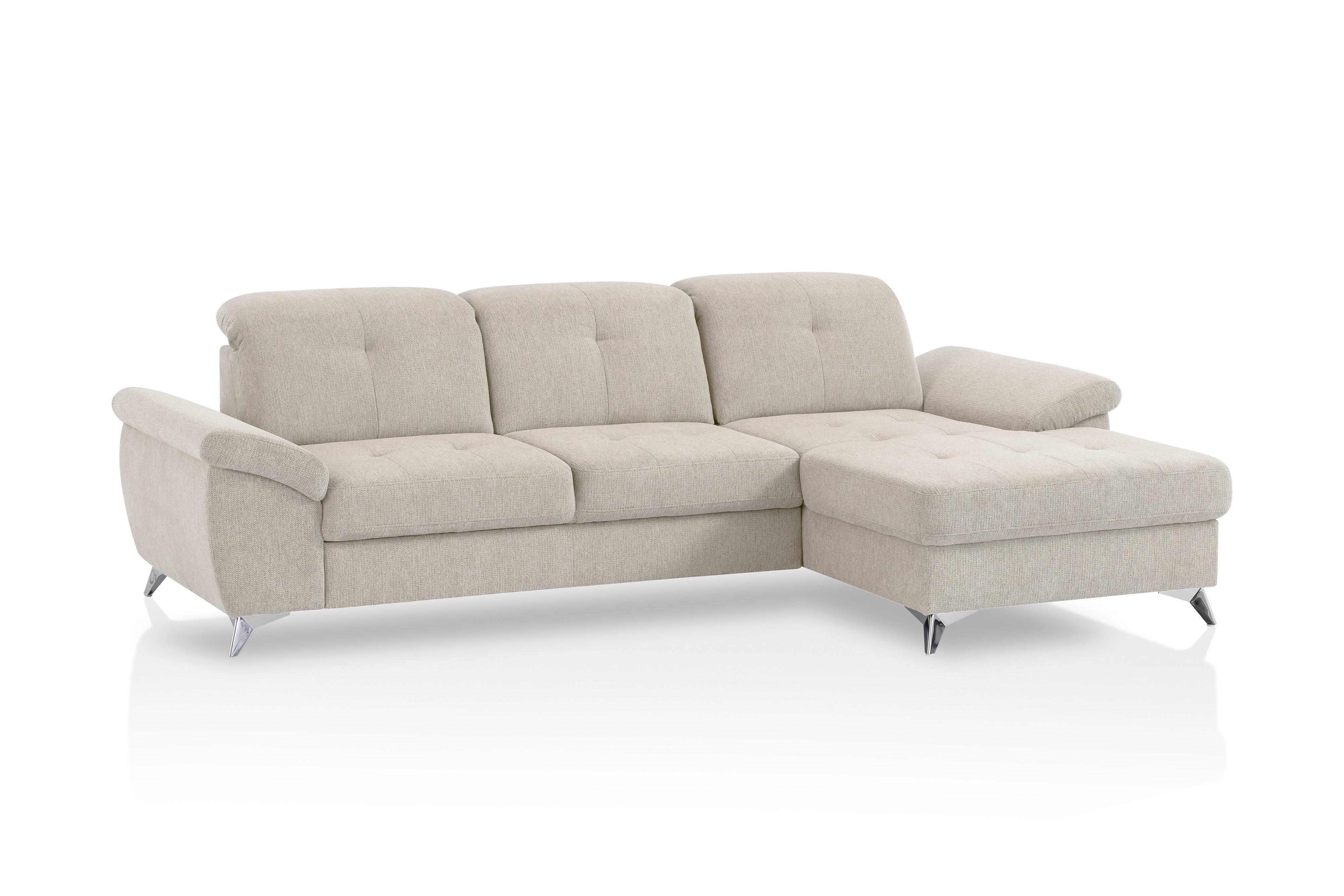 XDREAM Ecksofa Korfu, mit Schlaffunktion, Bettkasten günstig online kaufen