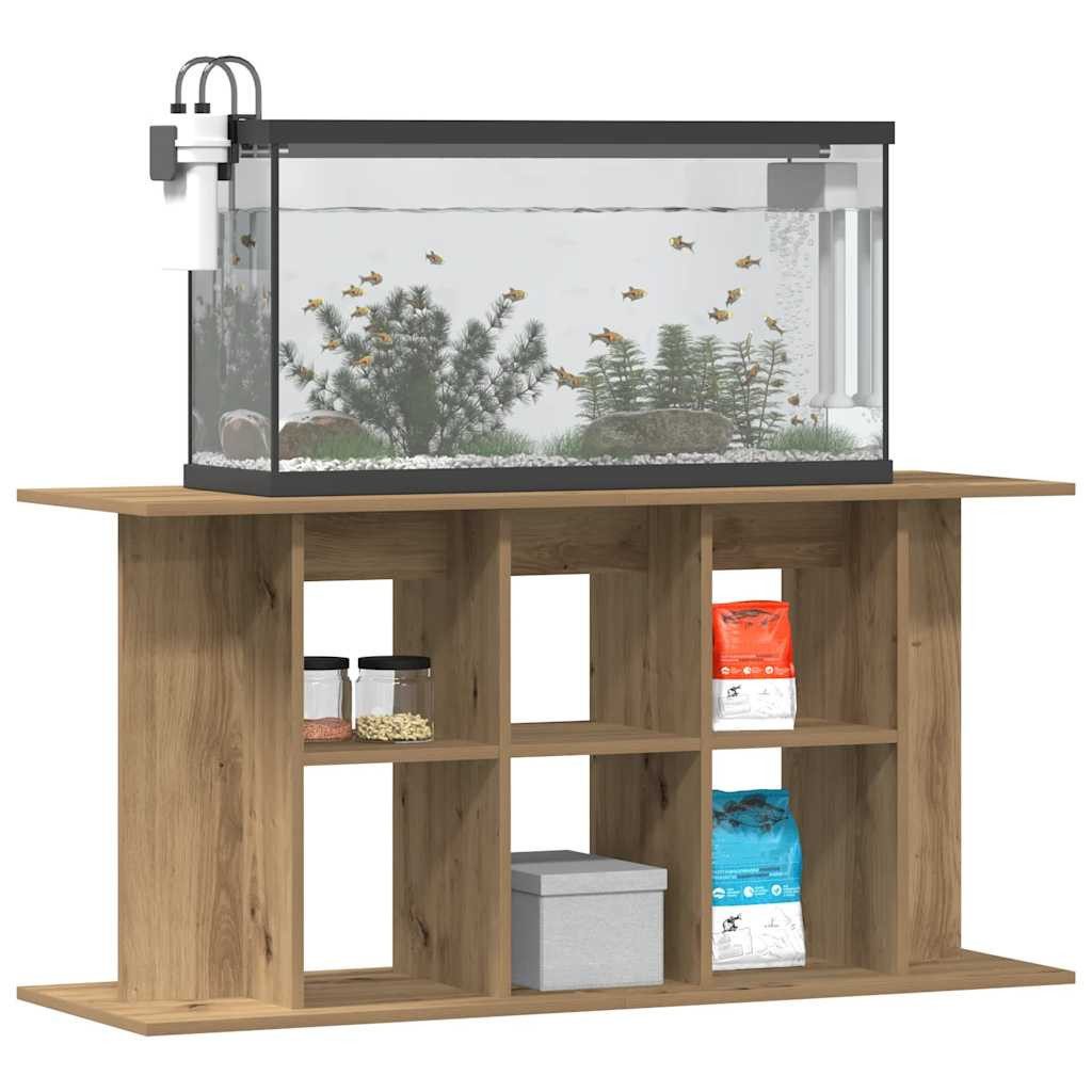 vidaXL Aquariumunterschrank Aquariumständer Artisan Oak 120 x 40 x 60 cm Holzwerkstoff