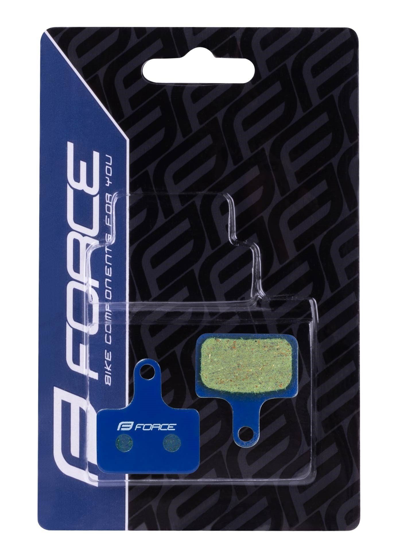 FORCE Scheibenbremse Scheibenbremsbeläge FORCE für Shimano L03A Polymer für Kühler