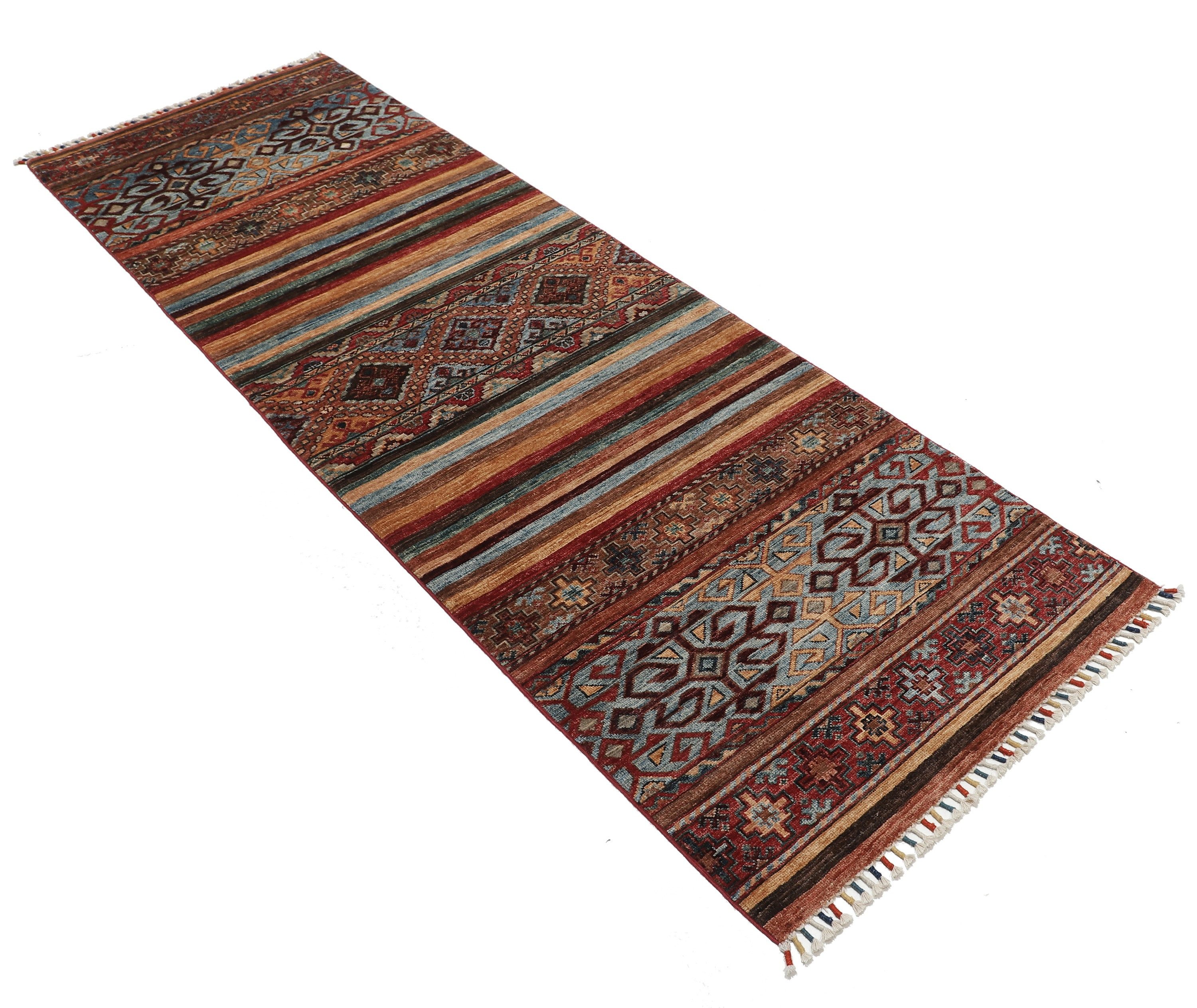 Carpet Avenue Teppich Ziegler Shabargan 274x83, Läufer, Höhe: 7 mm