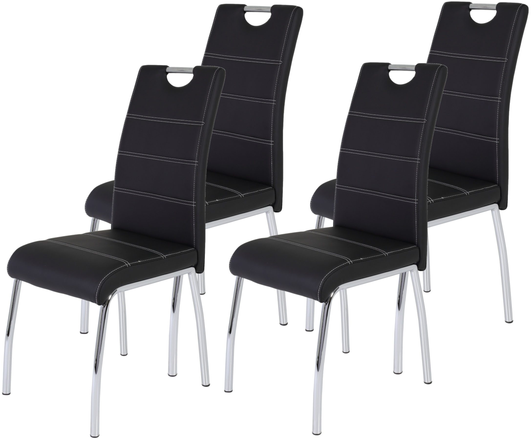 HELA Stuhl Susi (Set, 4 St), 2 oder 4 Stück, mit Griff