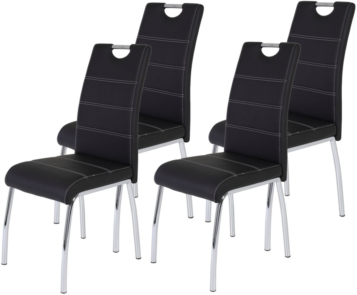 HELA Stuhl Susi (Set, 4 St), 2 oder 4 Stück, mit Griff