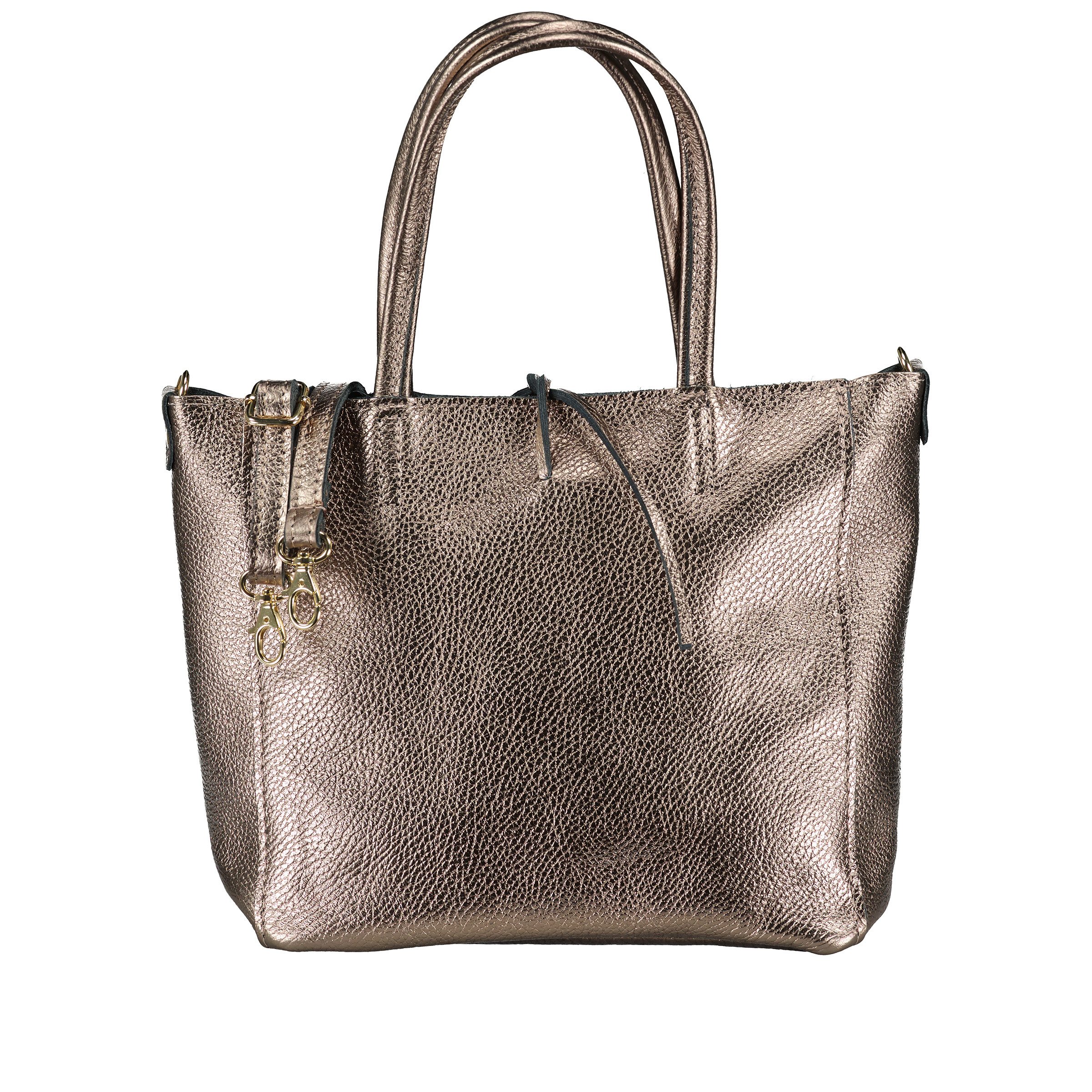 Handtasche Metallic