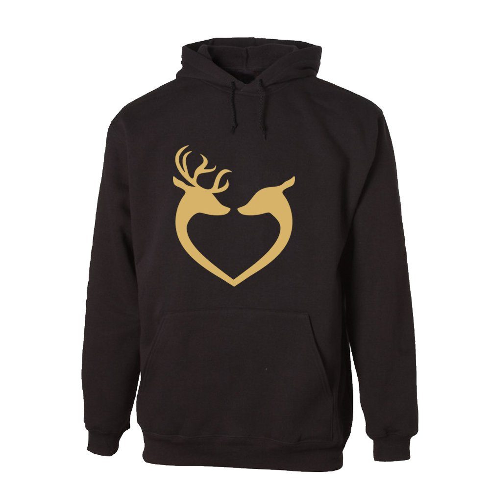 Hoodie Rentierliebe