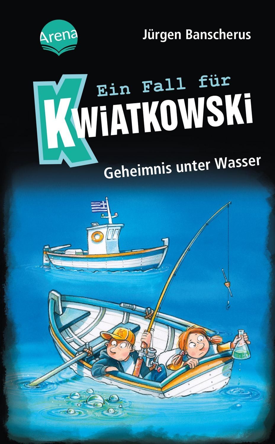 Ein Fall für Kwiatkowski (29). Geheimnis unter Wasser / Jürgen Banscherus, Spannende Krimireihe für Kinder ab 7 Jahren mit witzigen Bildern