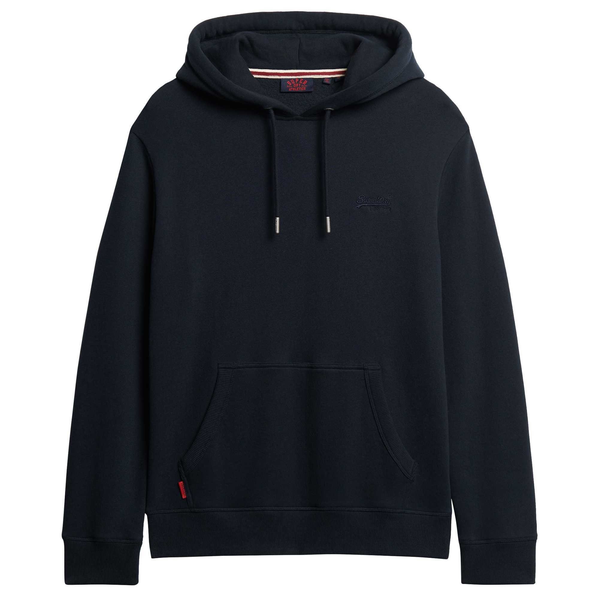 HOODIE - Sweatshirt Hoodie Superdry Dunkelblau Herren ESSENTIAL LOGO