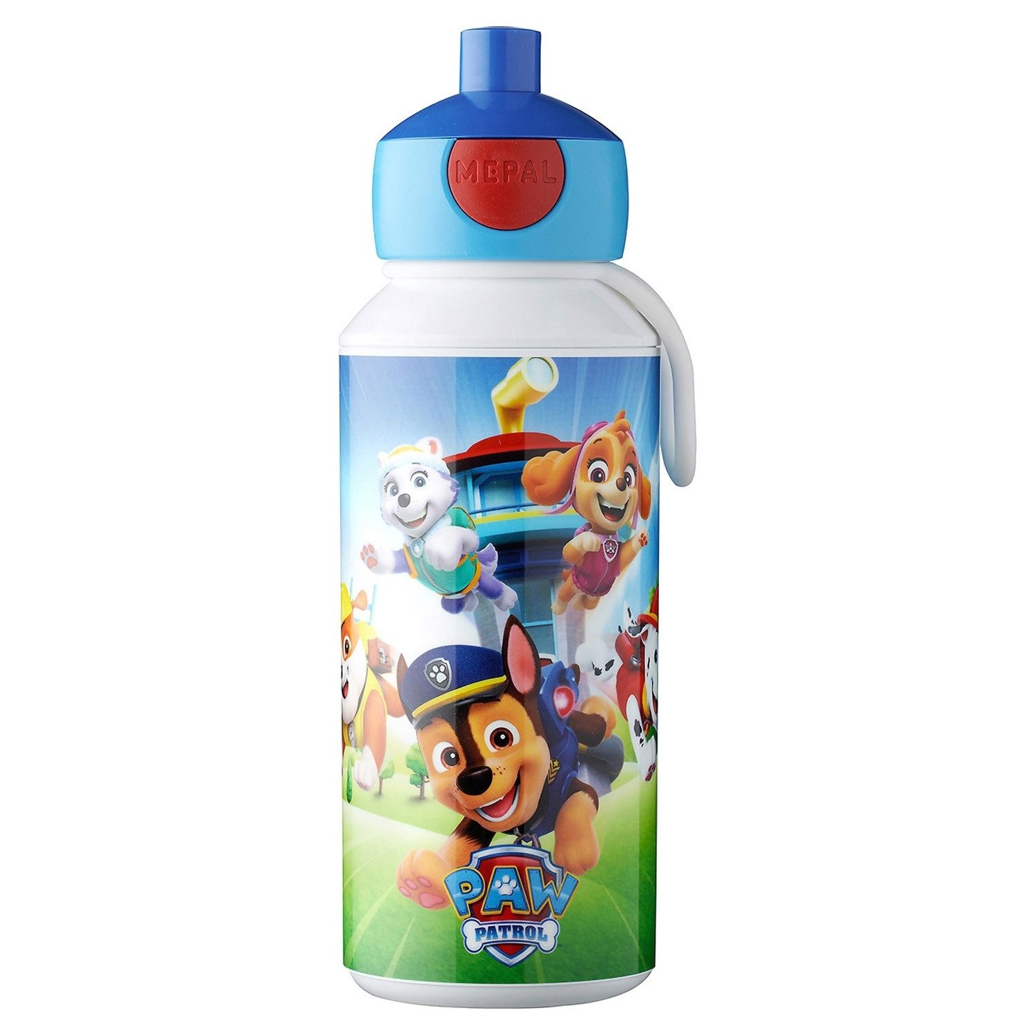 Mepal Trinkflasche CAMPUS, 400 ml, Blau, Kunststoff, Silikon, Auslaufsicher, Spülmaschinengeeignet