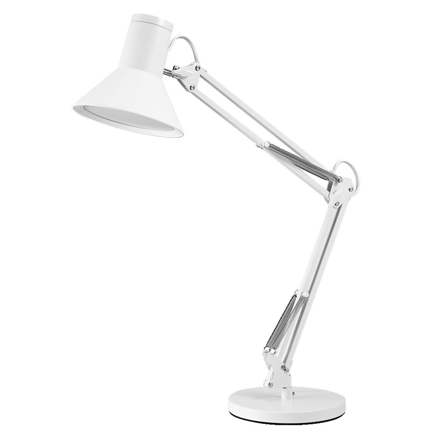 Licht-Erlebnisse Schreibtischlampe PAREDIS, LED fest integriert, Warmweiß, LED dimmbar 65 cm hoch 3000 K 617 lm Retro