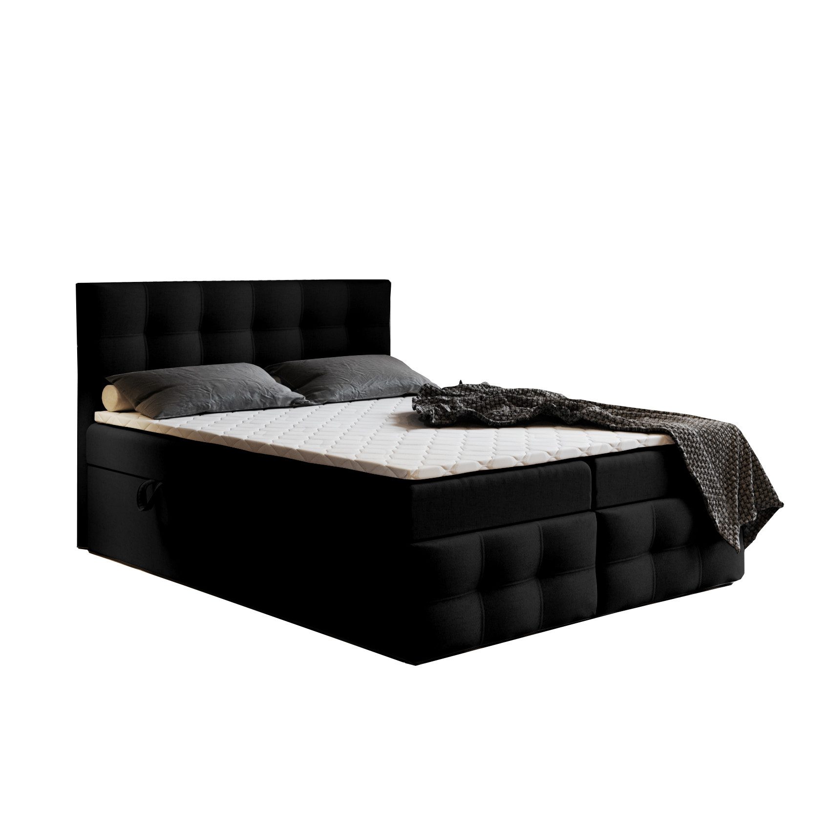 Godre Boxspringbett mit Bettkasten Ewora 3 günstig online kaufen