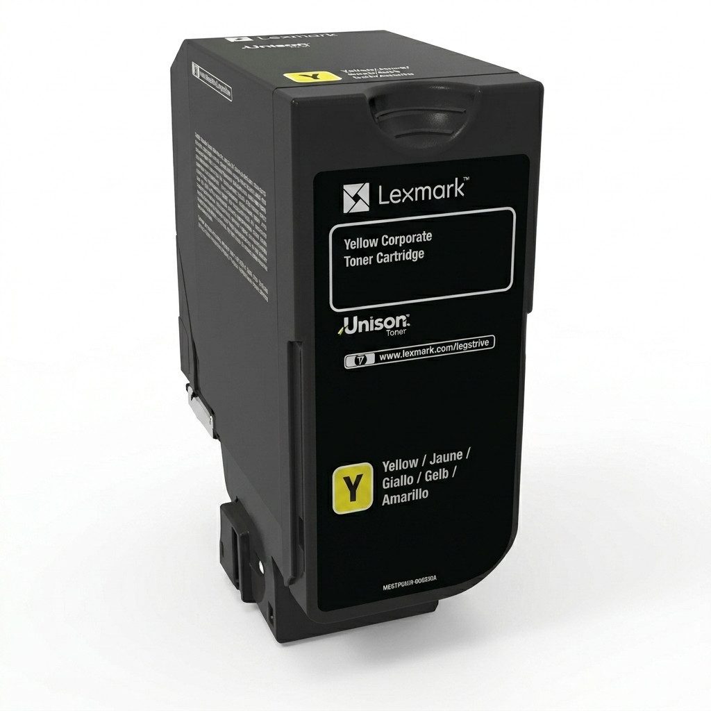 Lexmark Tonerpatrone Lexmark Gelb Original Toner Corporate