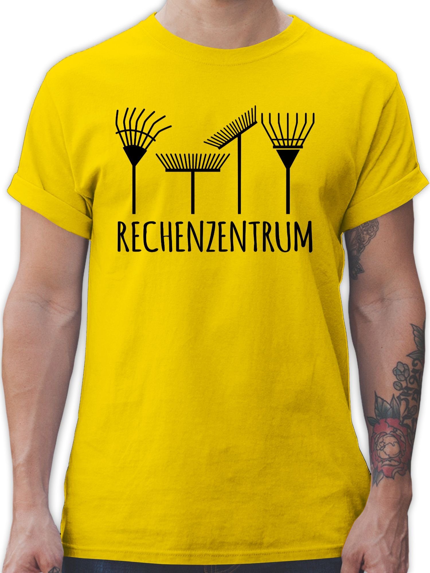 Shirtracer T-Shirt Rechenzentrum - schwarz Hobby günstig online kaufen
