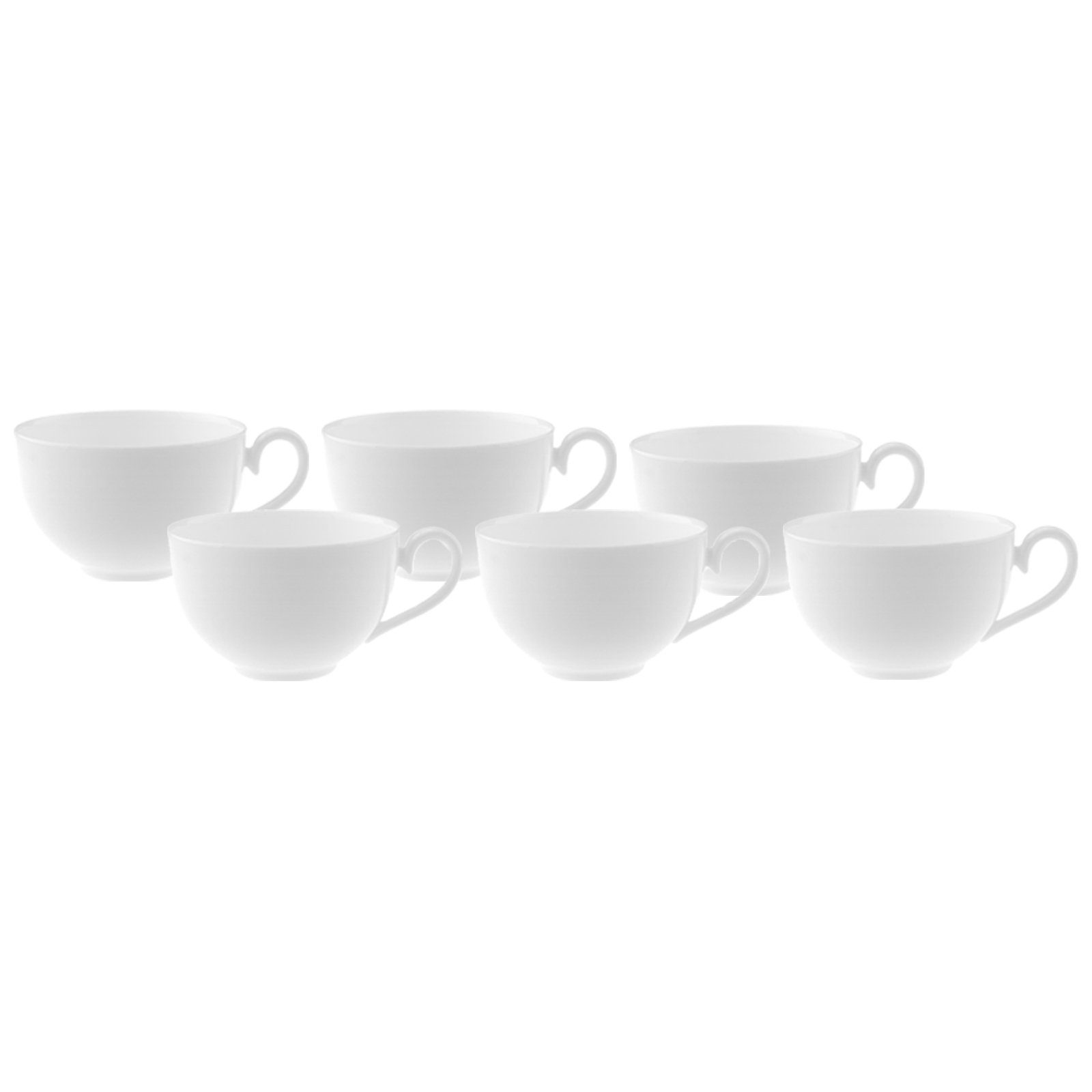 Villeroy & Boch Cappuccinotasse Royal Café au lait 400 ml 6er Set, 6-tlg., Porzellan