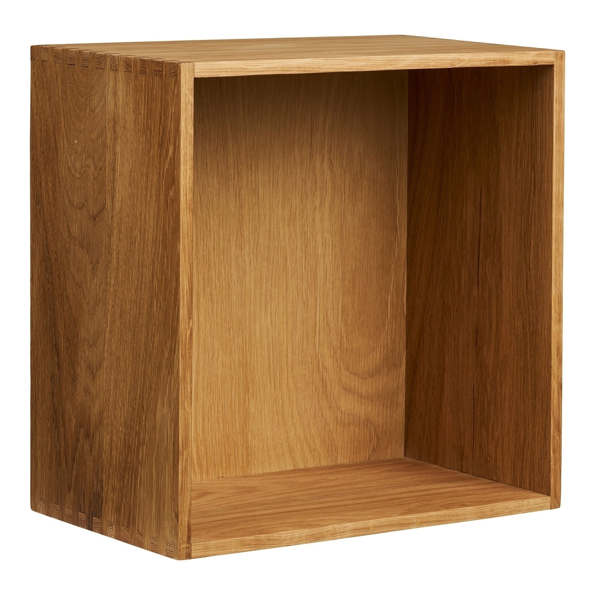 freiraum Hängeregal Townsville, in Eiche, Massivholz - 18x30x30cm (BxHxT)