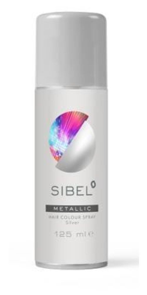 Sibel Haarfarbe Sibel Farbspray Metall silber
