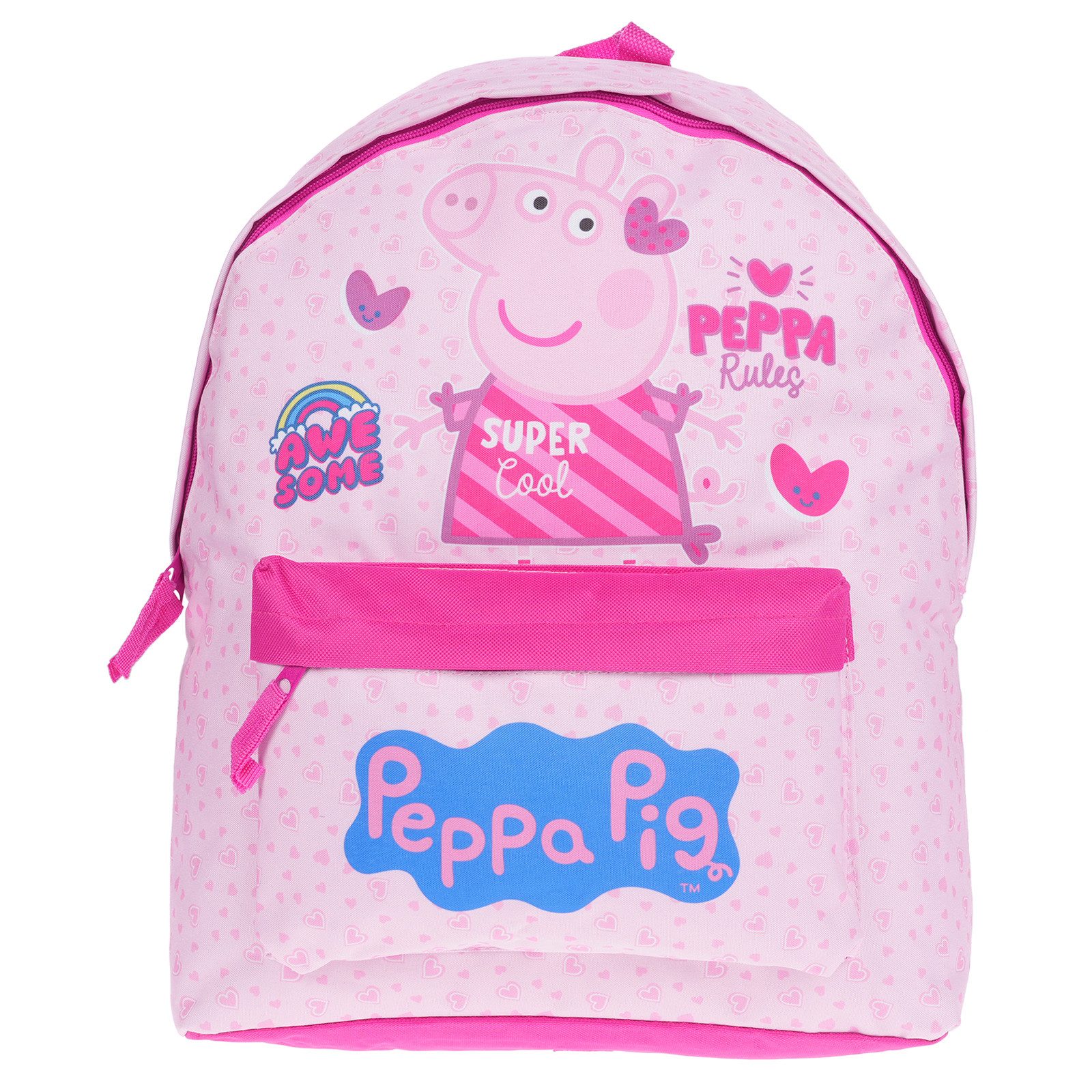 Christian Wippermann Cityrucksack Peppa Wutz Rucksack Kinderrucksack Tasche Kindergarten (einzeln), Schule Pig