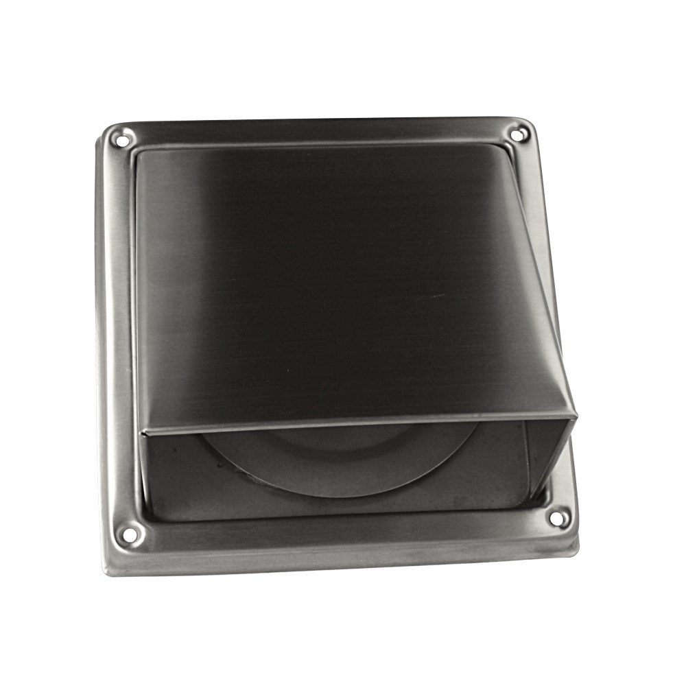 MS Beschläge Lüftungsgitter Edelstahl Ablufthaube Außenwandhaube Mauerkasten