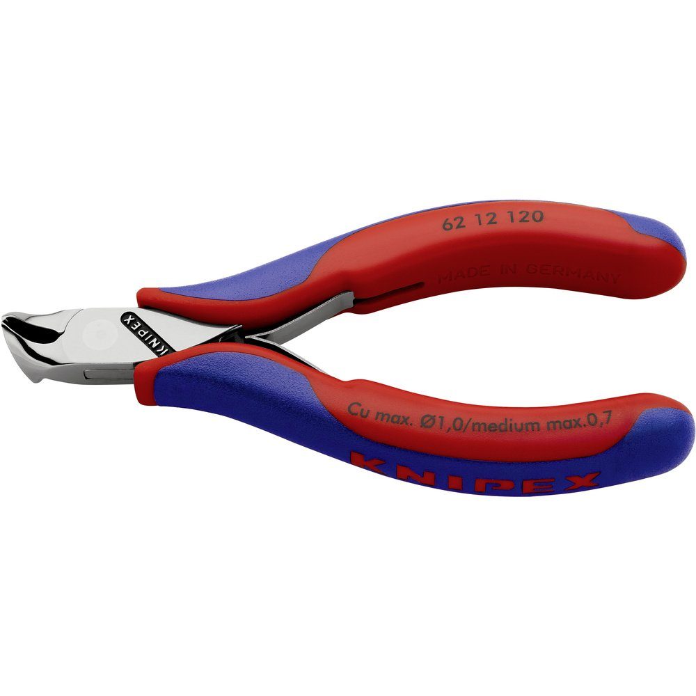 Thumbnail - Knipex Seitenschneider Knipex 62 12 120 Elektronik- u. Feinmechanik Schrägschneider ohne Fac