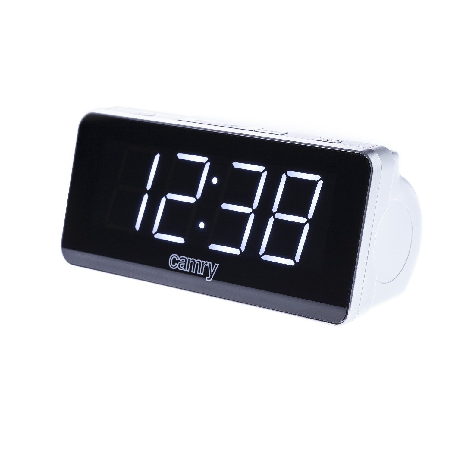Camry Radiowecker CR 1156 AM und FM Radiowecker mit LED-Anzeige 2 separate Alarme