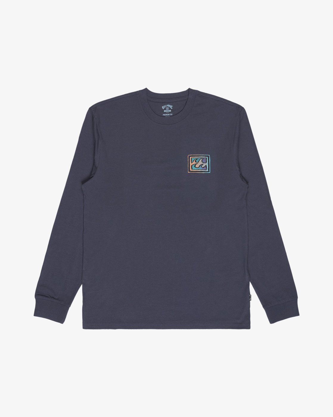 Billabong Langarmshirt CRAYON WAVE LS aus Baumwolle, in den Größen S bis XXL