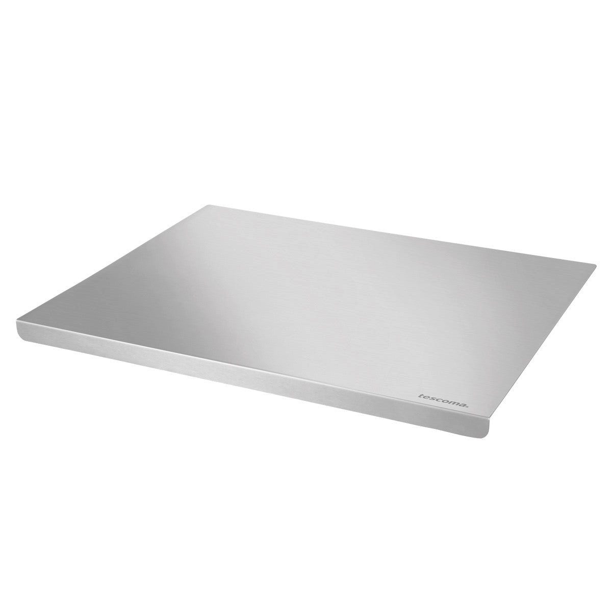 Tescoma Arbeitsplatte Tescoma Edelstahl-Schneideplatte GrandCHEF 45 x 35 cm (1 St), Mit separat auflegbarem Anti-Rutsch-Pad