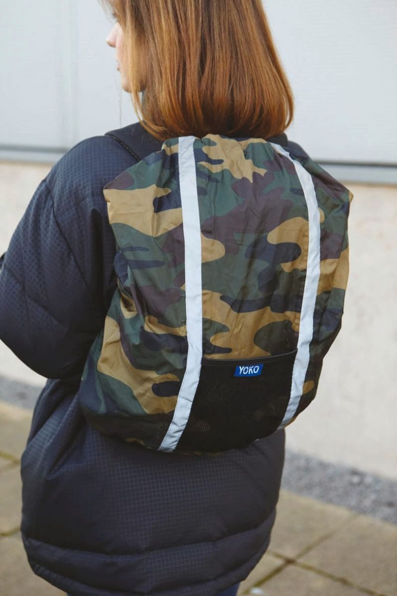 YOKO Freizeitrucksack Regenschutz Waterproof rucksack cover