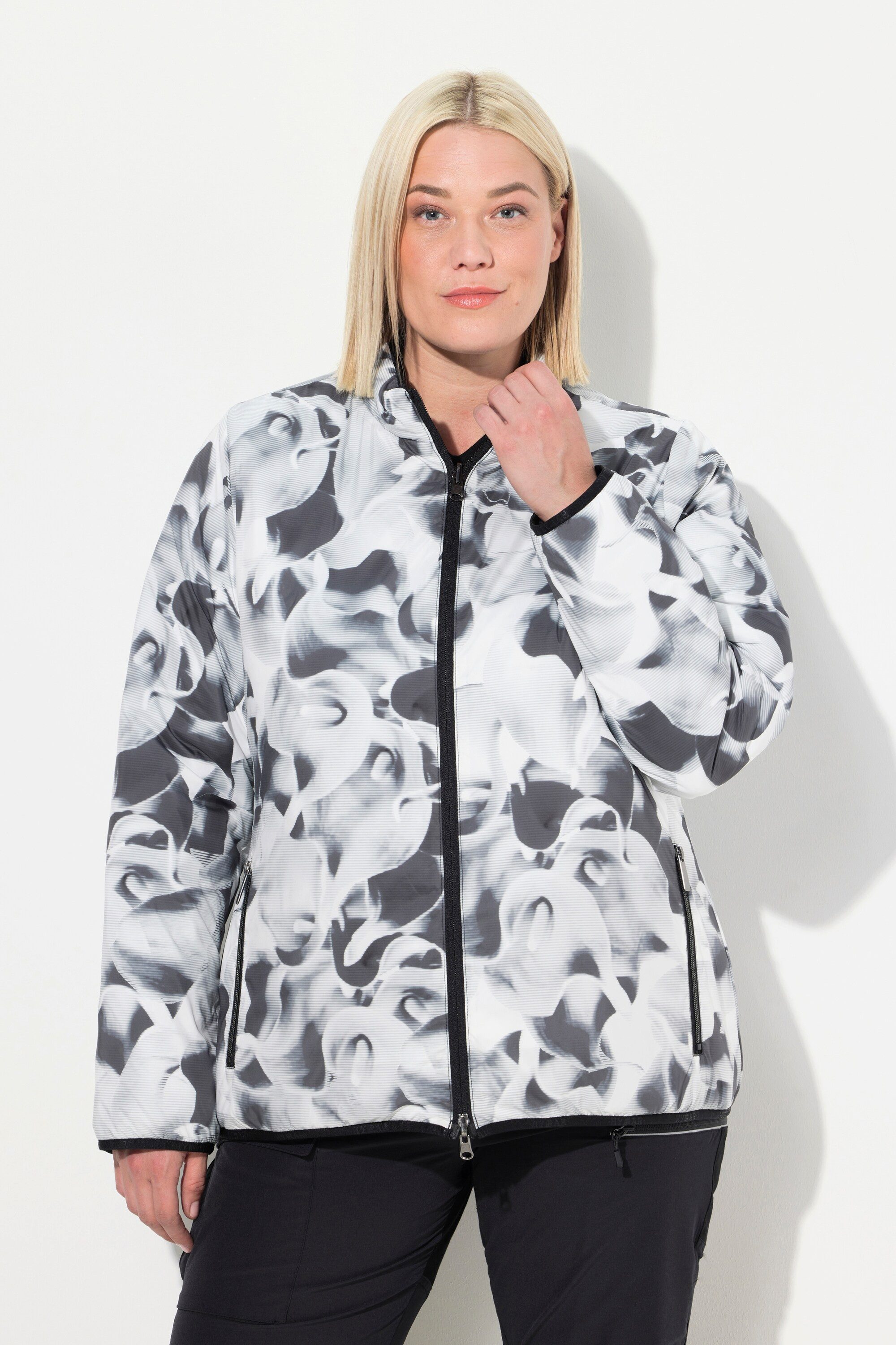 Steppjacke HYPRAR Wende-Funktionsjacke wasserdicht recycelt