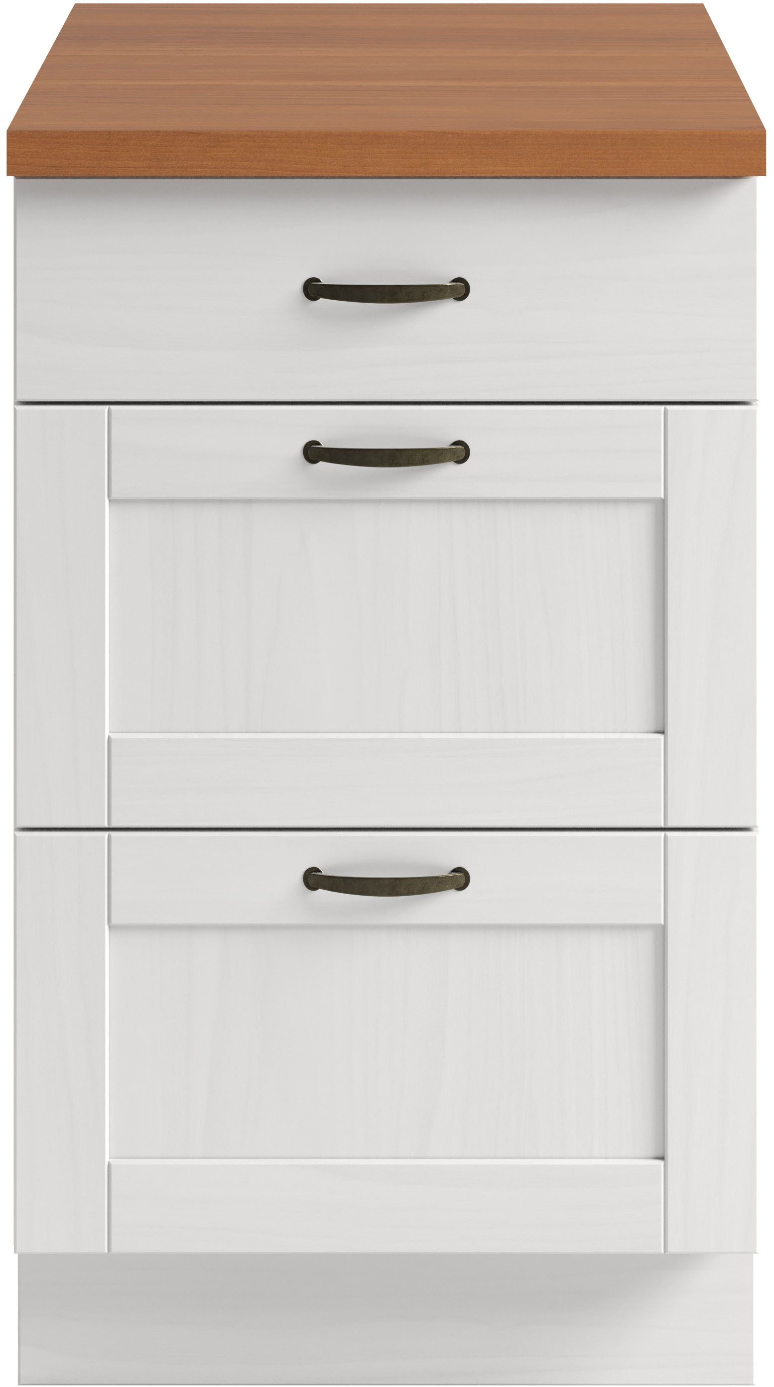 Home affaire Unterschrank Teramo Breite 50 cm, mit 3 Schubkästen – Bild 3 von 5
