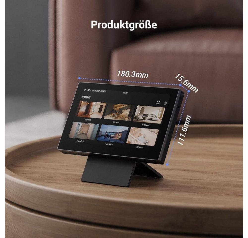Thumbnail - EZVIZ Überwachungskamera SD7 - 7 Zoll Farb-Touchscreen - schwarz (Innenbereich)