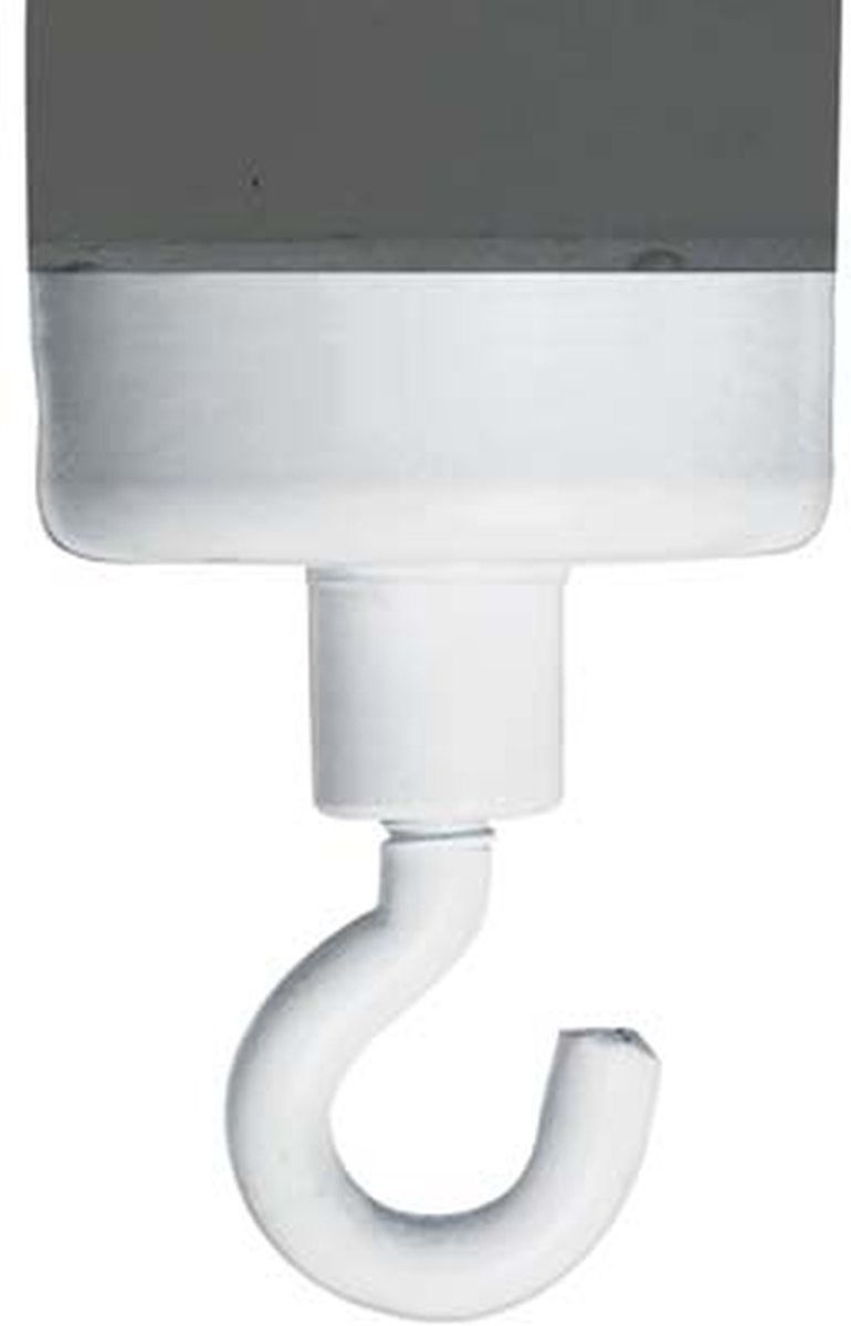 FRANKEN Magnet Magnet Haken 47mm weiß