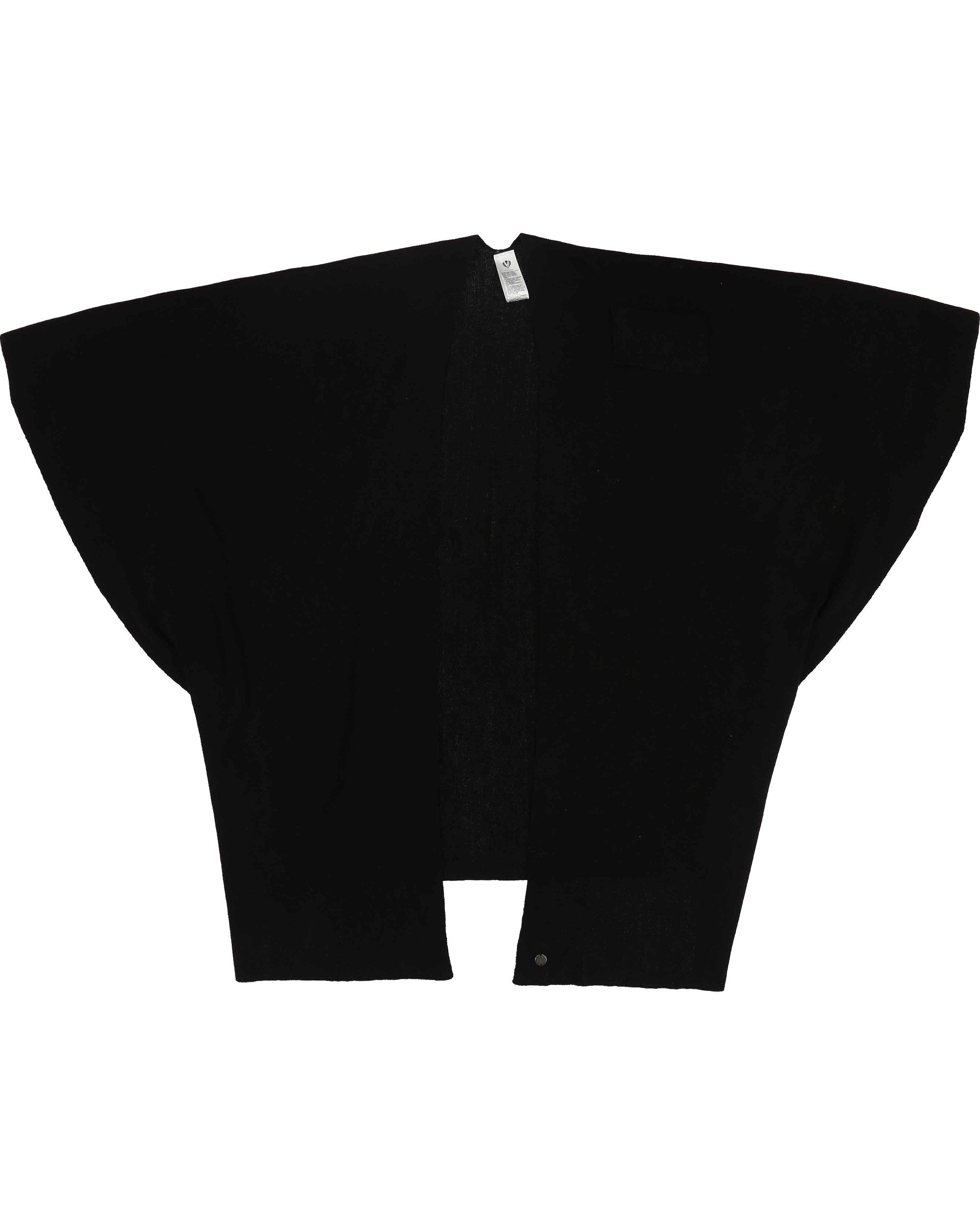 Fraas Poncho Einfarbiger Poncho mit Schlaufe zum Fixieren