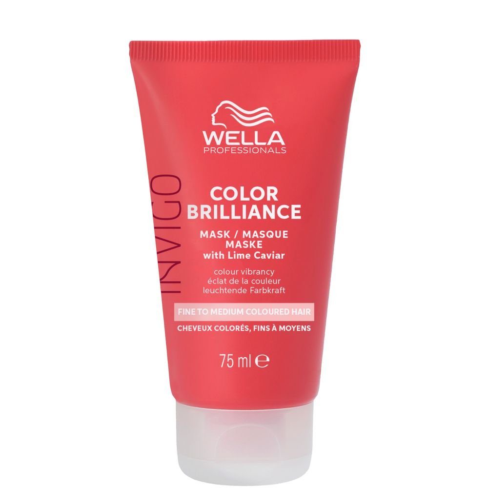 Color ml Haarmaske Mask Wella Brilliance 75 Professionals Professionals Wella Invigo Fine