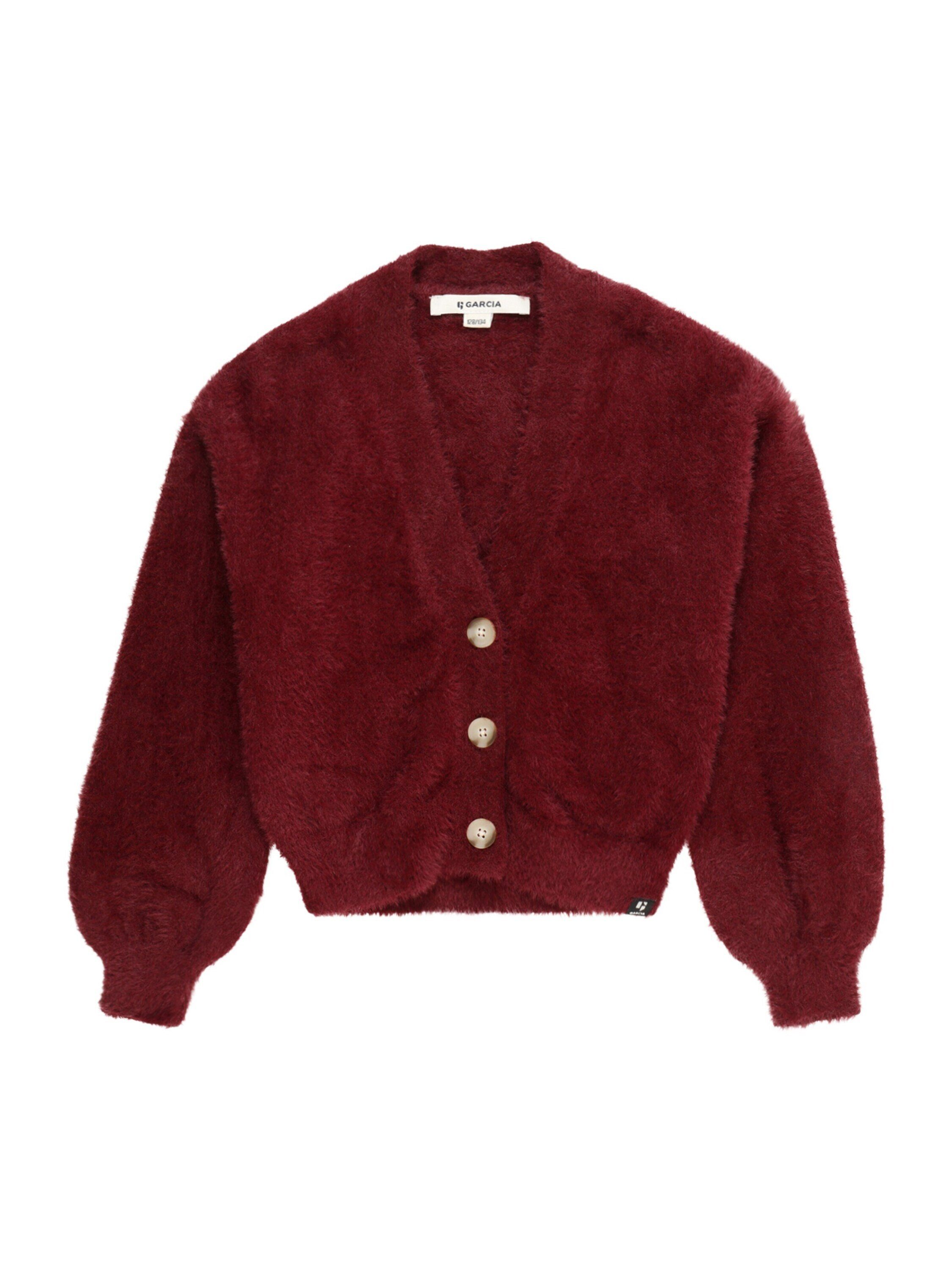 Garcia Strickjacke (1-tlg) Plain/ohne Details