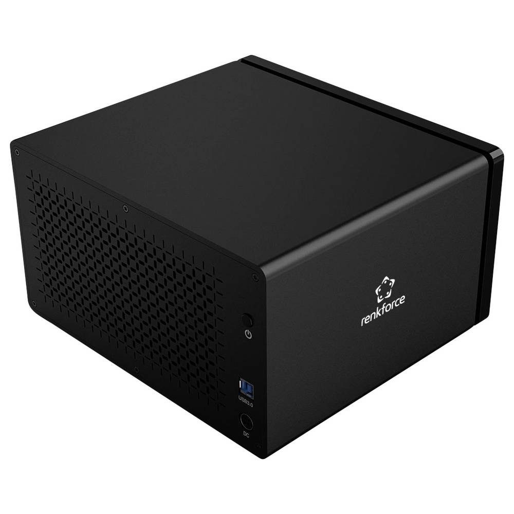 Renkforce Festplatten-Gehäuse RF-6647854, Metall-Gehäuse, UASP Unterstützung