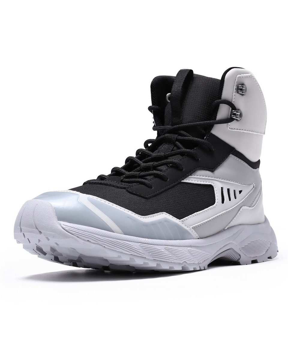 YOUTHUP Herren High-Top-Wanderschuh Multifunktionaler Freizeitschuh Wanderschuh wasserdicht