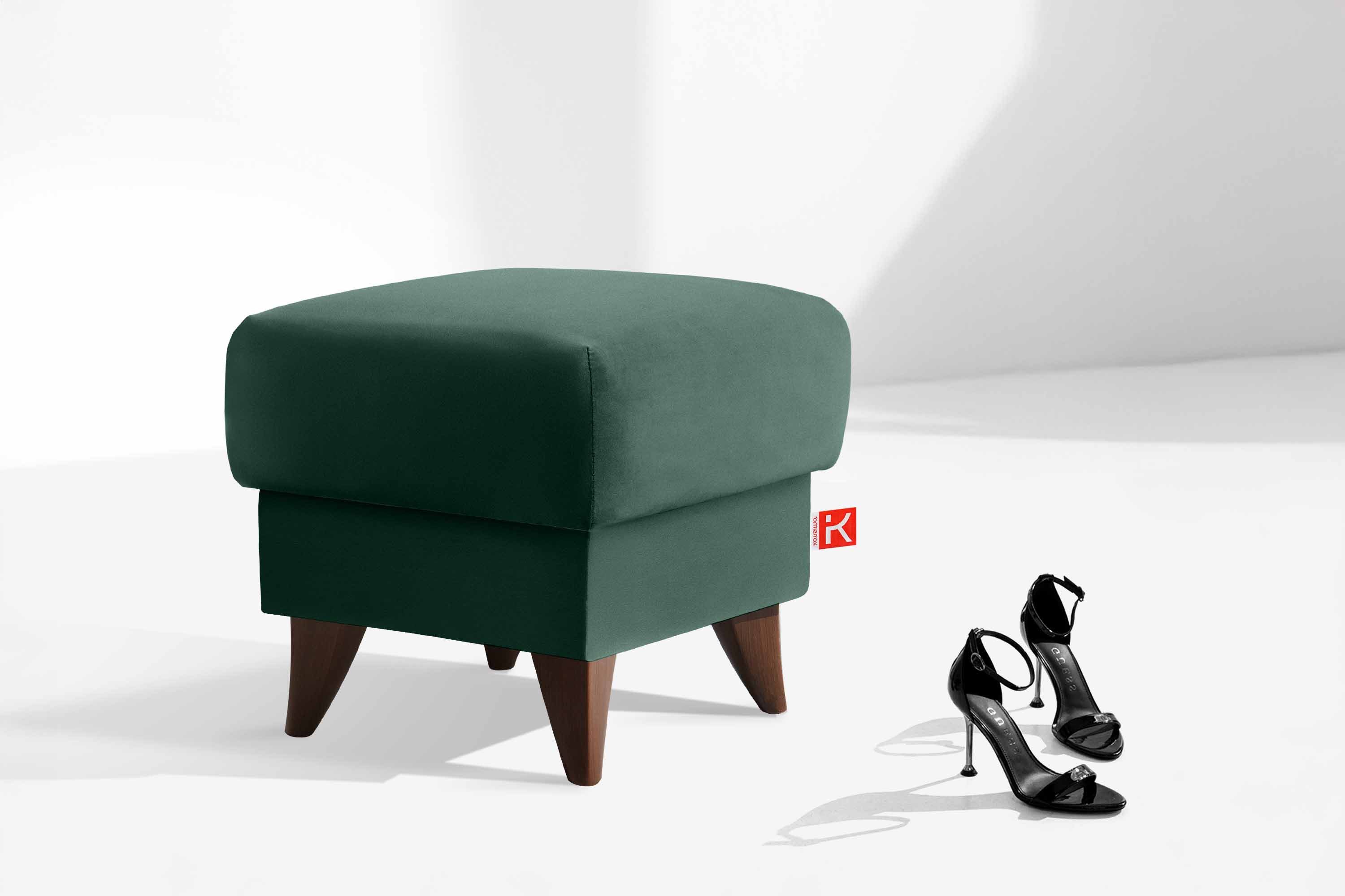 KONSIMO® Fußhocker Sitzhocker mit Stauraum GUSTAVO, günstig online kaufen