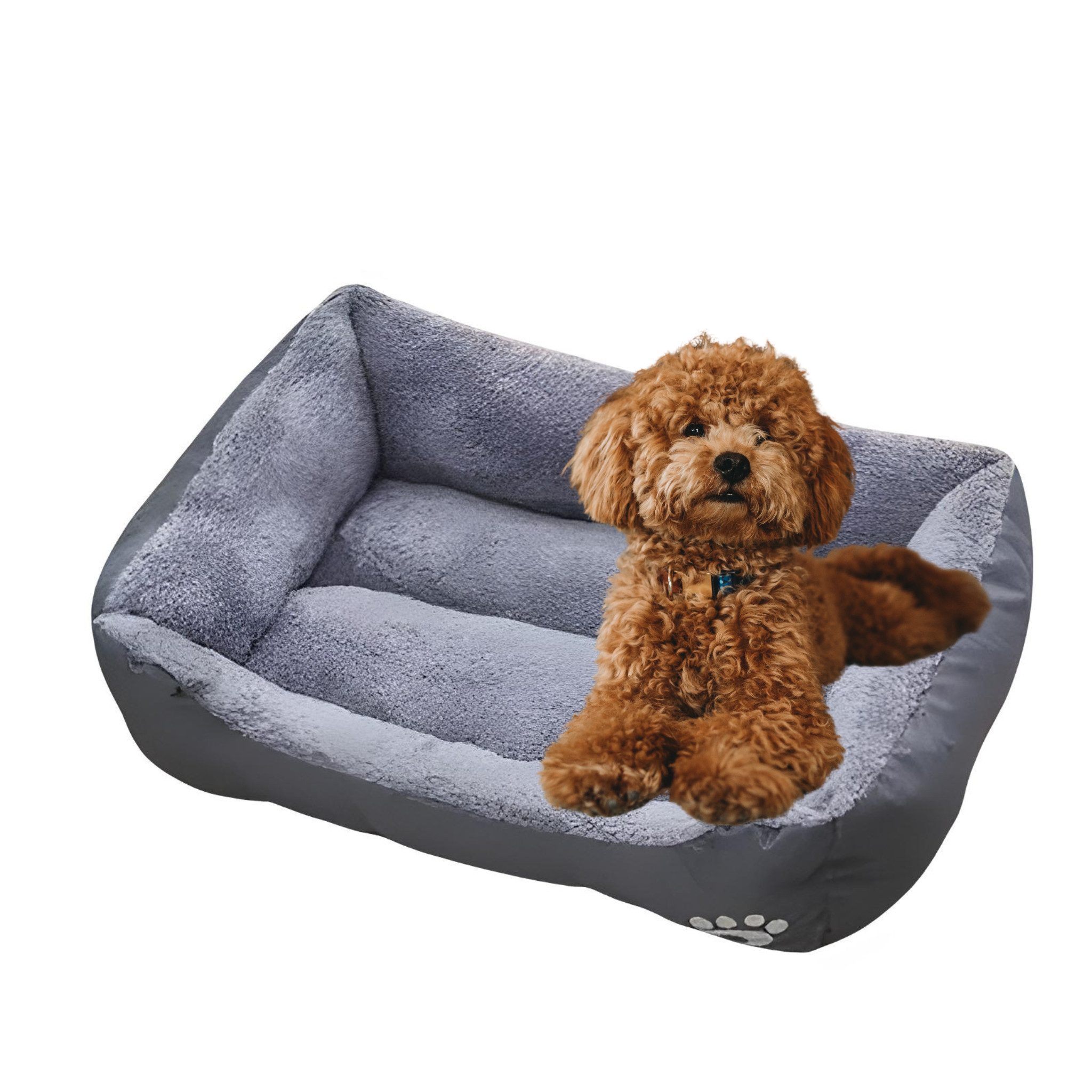 HS.SUPPLY Tierbett Hundebett, weich & bequem - waschbar, kuschelig weich, v günstig online kaufen