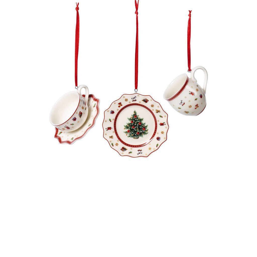 Villeroy & Boch Dekofigur Ornamente Geschirr-Set (Set, 3 St)